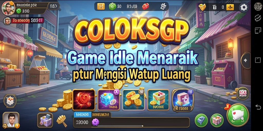 Tampilan screenshot COLOKSGP menunjukkan gameplay yang santai dan menarik.