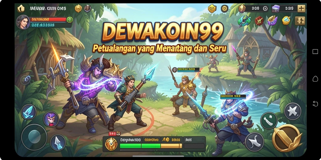 Screenshot menampilkan karakter utama dalam petualangan aksi yang mendebarkan.