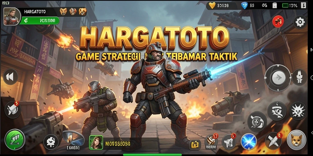 Tangkapan layar dari gameplay menarik HARGATOTO yang penuh strategi.