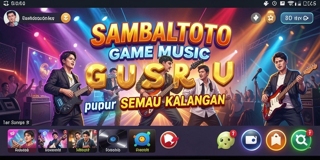 Tangkapan layar SAMBALTOTO menunjukkan gameplay interaktif yang menarik dan penuh warna.